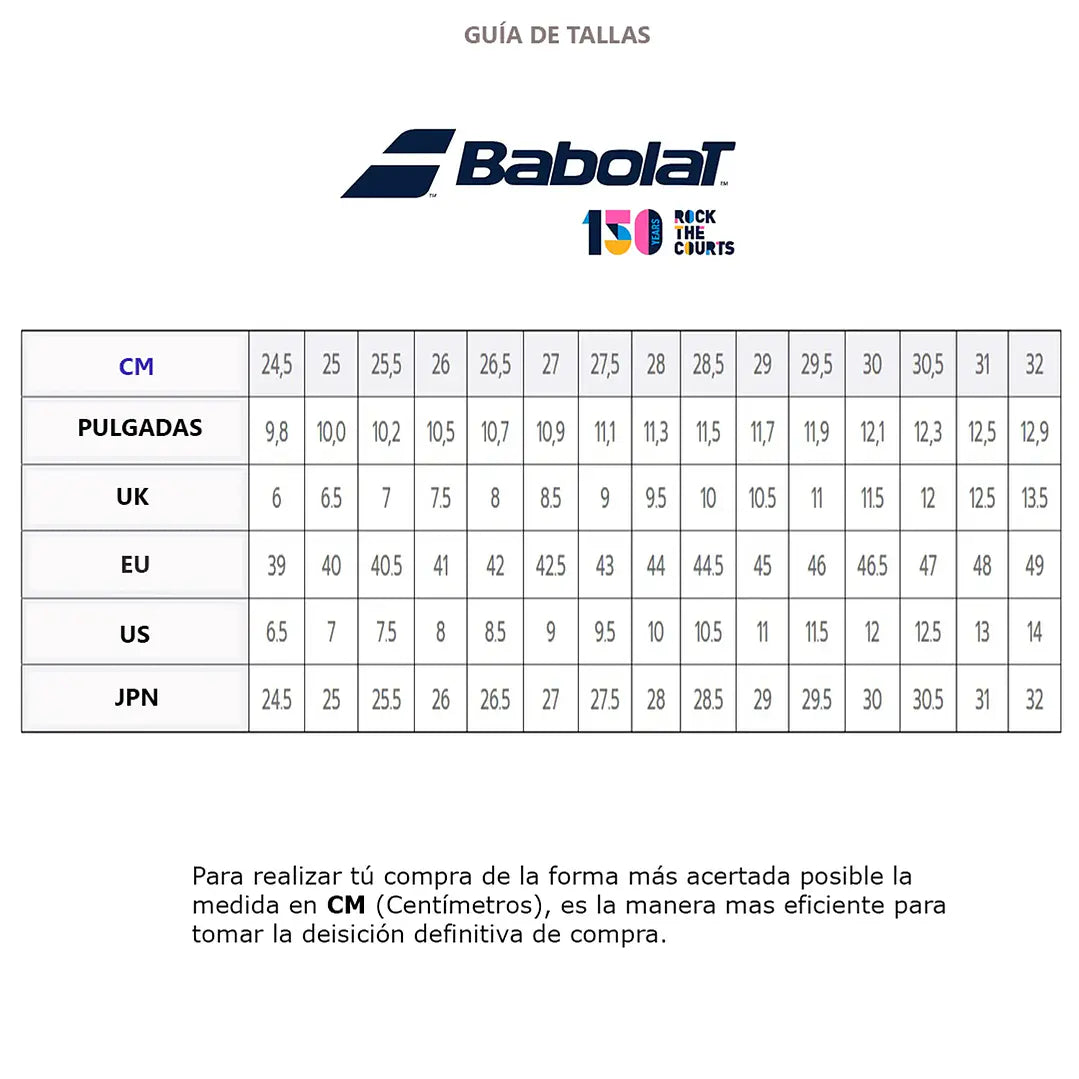 Zapatilla Tenis Babolat Jet Mach 3 Clay Men Angel Blue