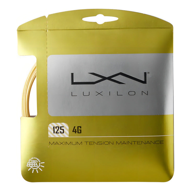 Corda Luxilon 4g 125 - 16 L - Set Individual