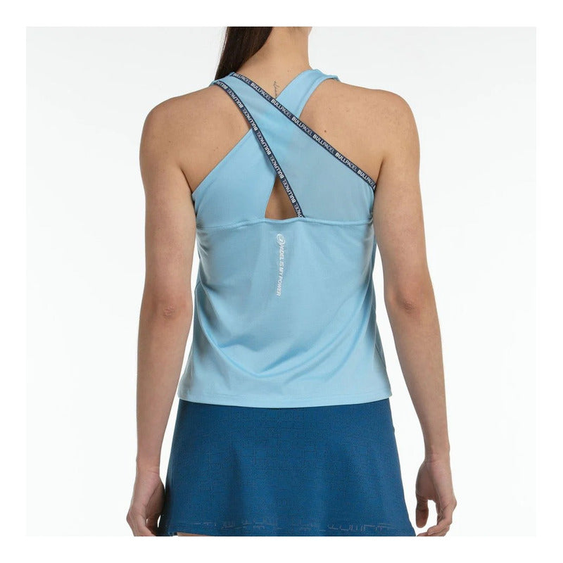 Camiseta Bullpadel Daca Celeste