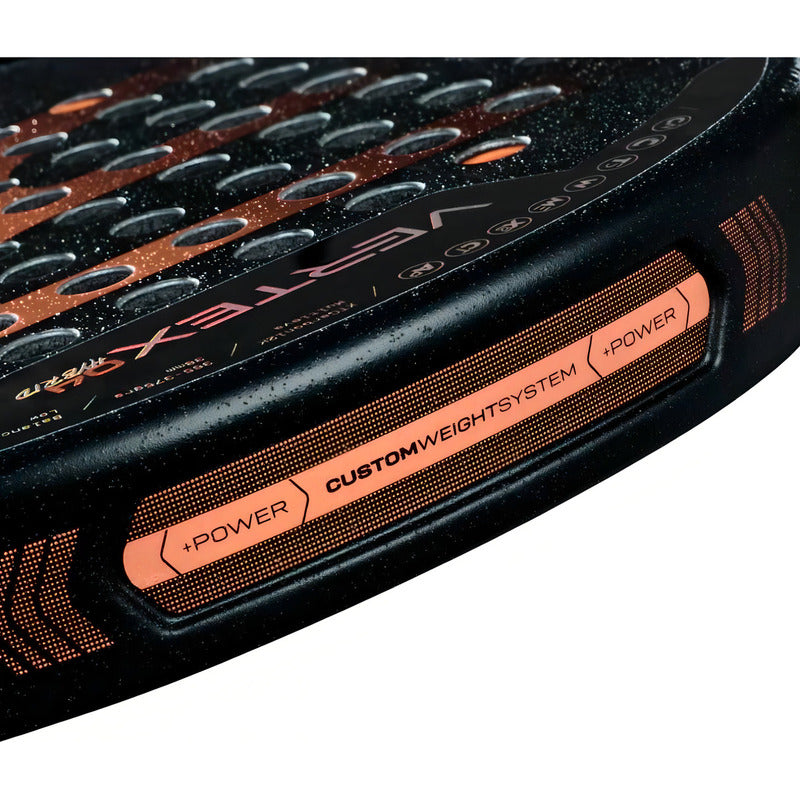 Pala Bullpadel Vertex 04 Hybrid 25 2025 Color Negro