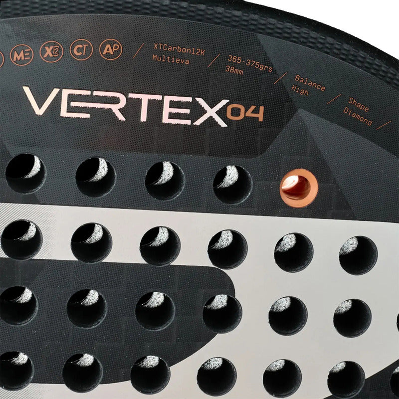 Pala Bullpadel Vertex 04 25 2025 Juan Tello Color Negro