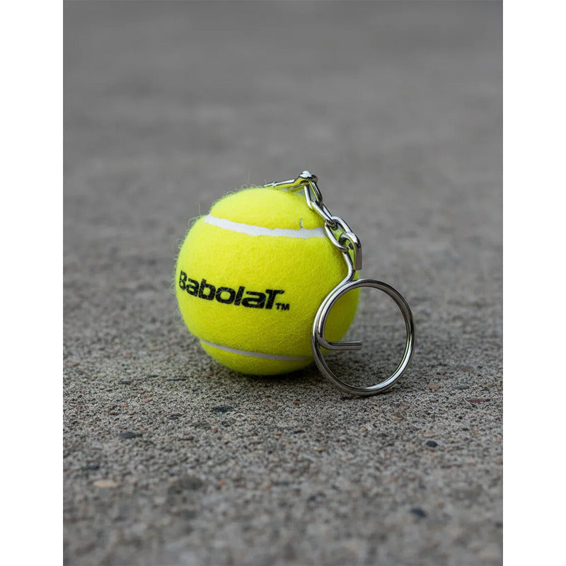 Llavero De Regalo Con Pelota De Tenis, Pelota De Fieltro, Color Amarillo