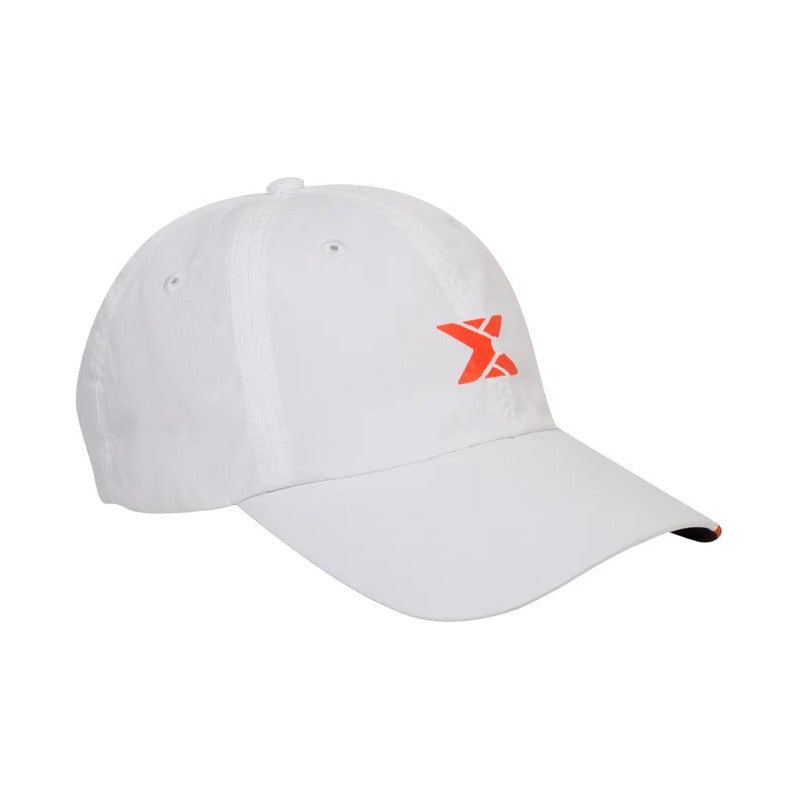 Gorro Nox Blanca Logo Rojo