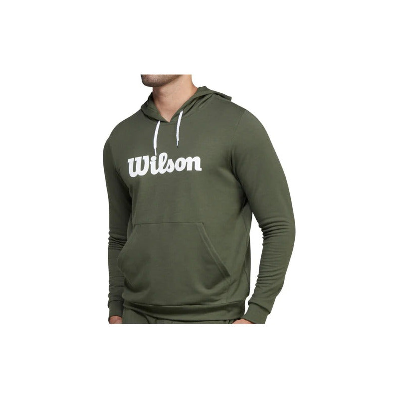 Polerón Wilson French Terry Con Gorro Ajustable