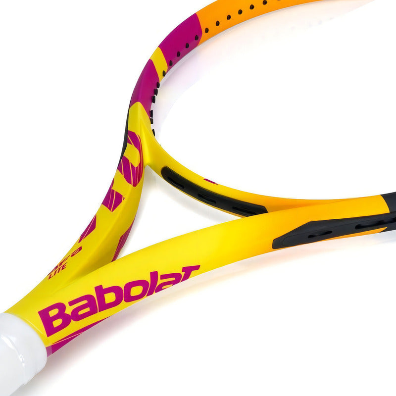 Raqueta De Tenis Babolat Rafa Lite 270 G, Color Morado Y Amarillo