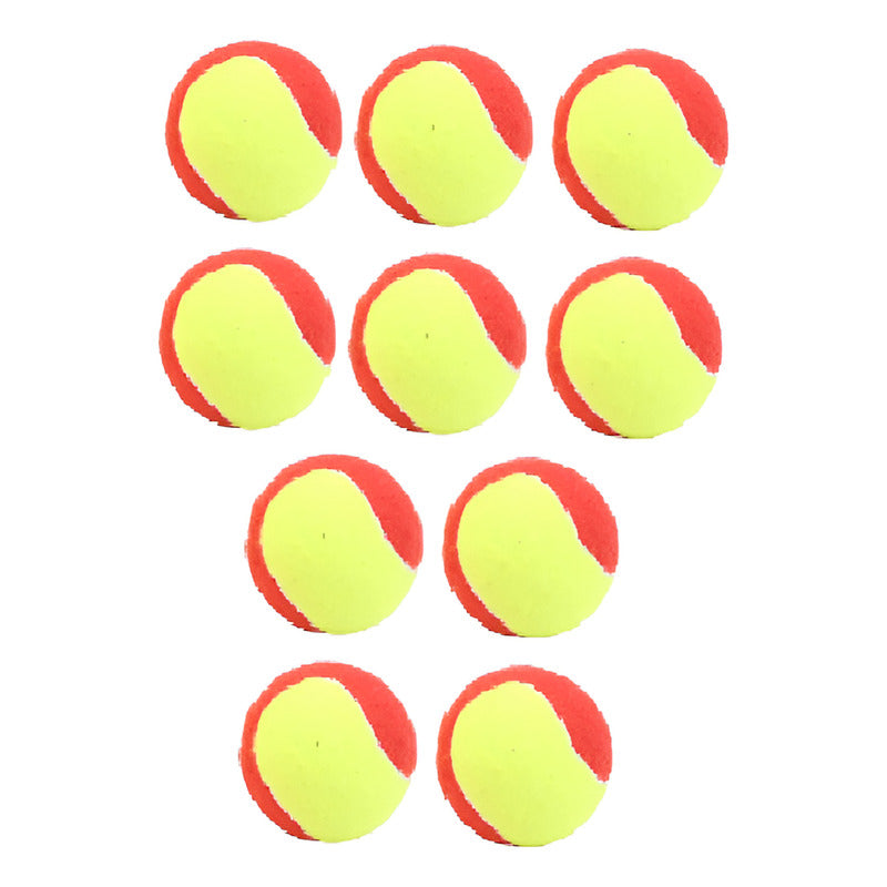 Pack 10 Pelotas De Tenis Junior