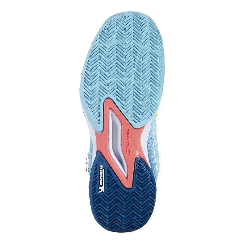 Zapatillas Babolat Jet Mach 3 Clay Junior Angel Blue