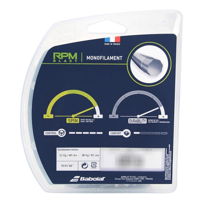 Set de cuerdas Babolat RPM Blast 1.30