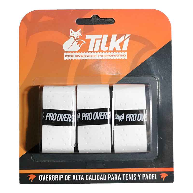 Overgrip Tilki Pro Blanco Perforado