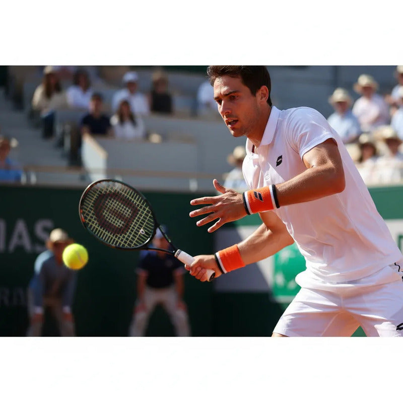 Muñequera Babolat Terry Jumbo Roja