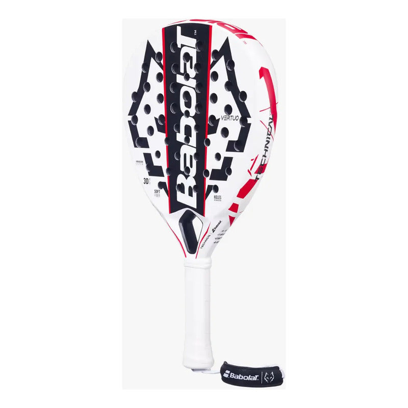Pala De Pádel Babolat Technical Vertuo Juan Lebrón 2025 Color Blanco/negro