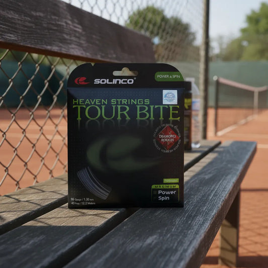Set de Cuerdas Solinco Tour Bite Diamond Rough 1.25 12.2 metros