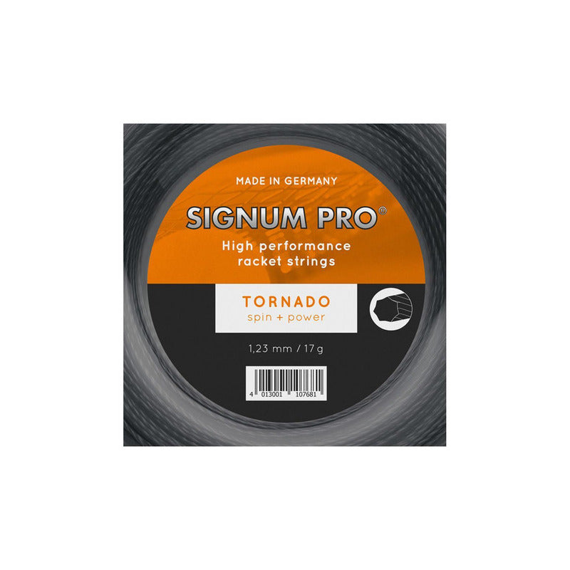 Cuerda Negra Signum Pro Tornado De 1,23 Mm, Rollo De 200 Metros