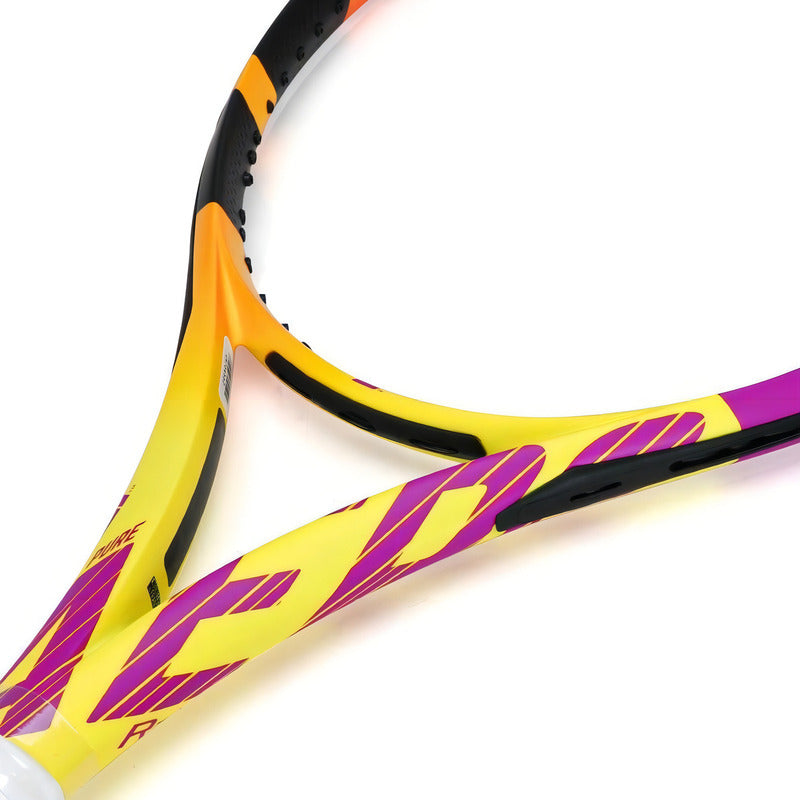 Raqueta De Tenis Babolat Rafa Lite 270 G, Color Morado Y Amarillo