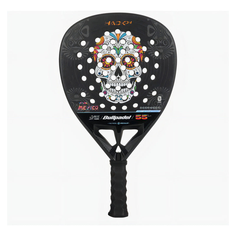 Pala De Pádel Bullpadel Hack 04 Mx Ltd 2025 Paquito Navarro Negro