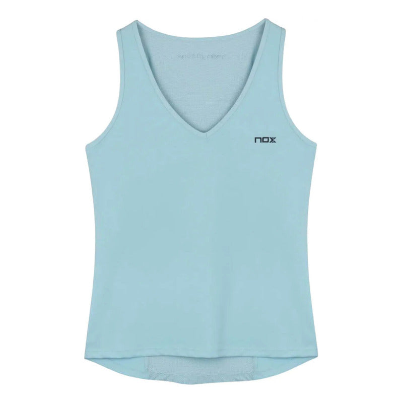 Polera Nox Pro Fit Tirantes Mujer Sky Blue