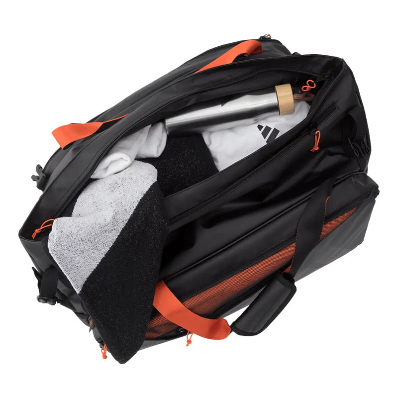 Paletero Adidas Multigame Negro/naranja 3.4