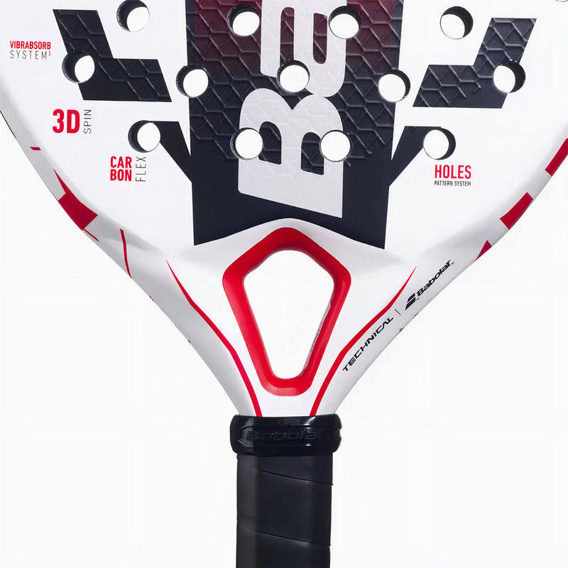 Pala De Padel Babolat Veron Juan Lebron 2025 Color Blanco