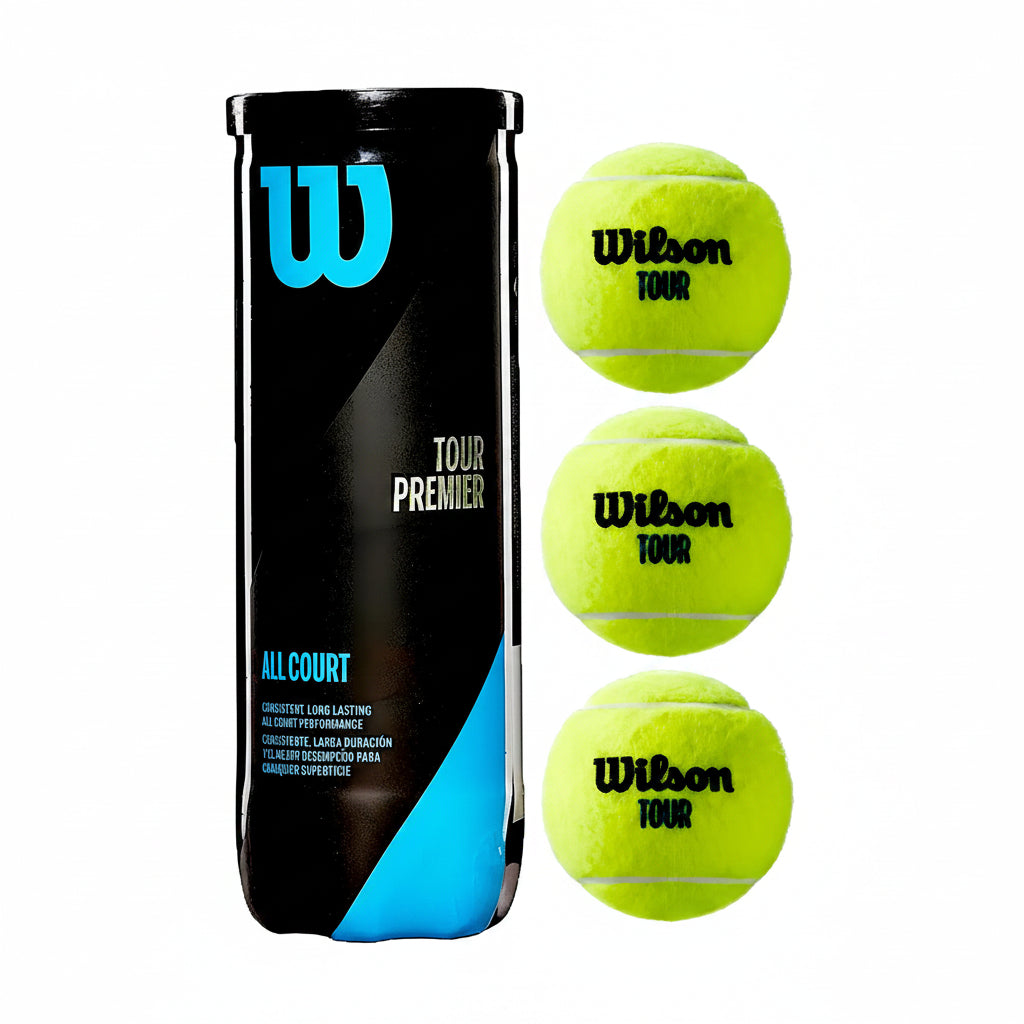 Tarro x3 Pelota Wilson Tour Premier