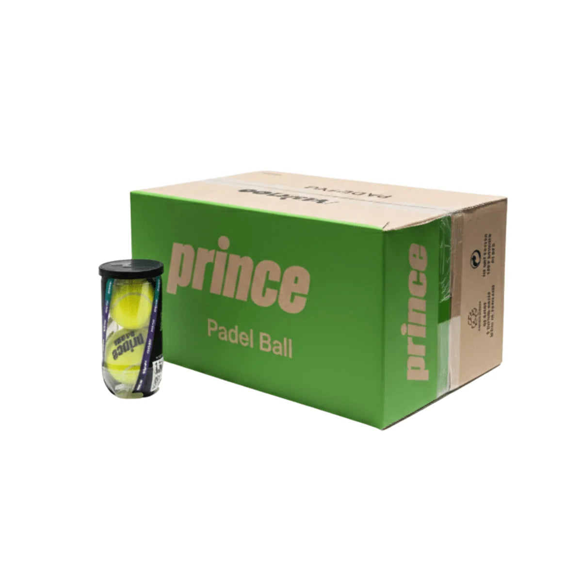 Caja De Pelotas Prince Padel 36 Tarros X2
