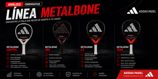 Adidas Metalbone: Guía Comparativa 2026 | Tenis y Pádel Cuarta