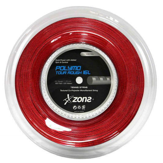 Rollo Cuerdas Zons Polymo Tour Rough 16L 1.25 - 200 mts Rojo