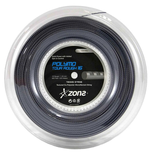 Rollo Cuerdas Zons Polymo Tour Rough 16L 1.25 - 200 mts Negro