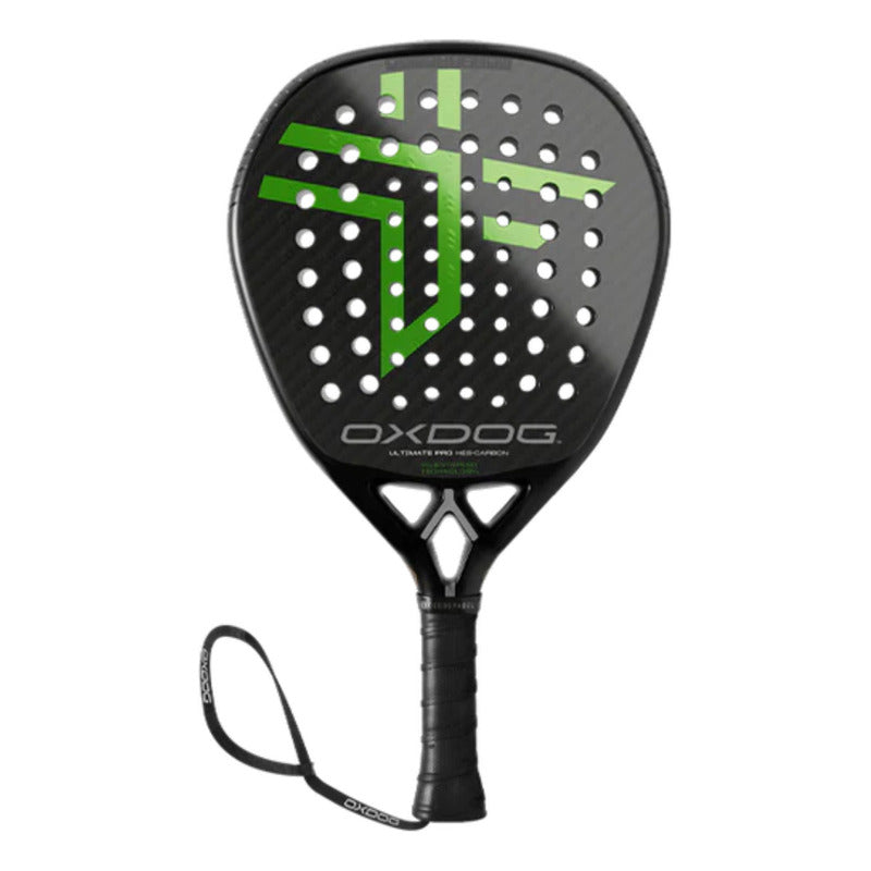 Raqueta De Pádel Oxdog Ultimate Pro 2025 Color Negro Con Verde Limon