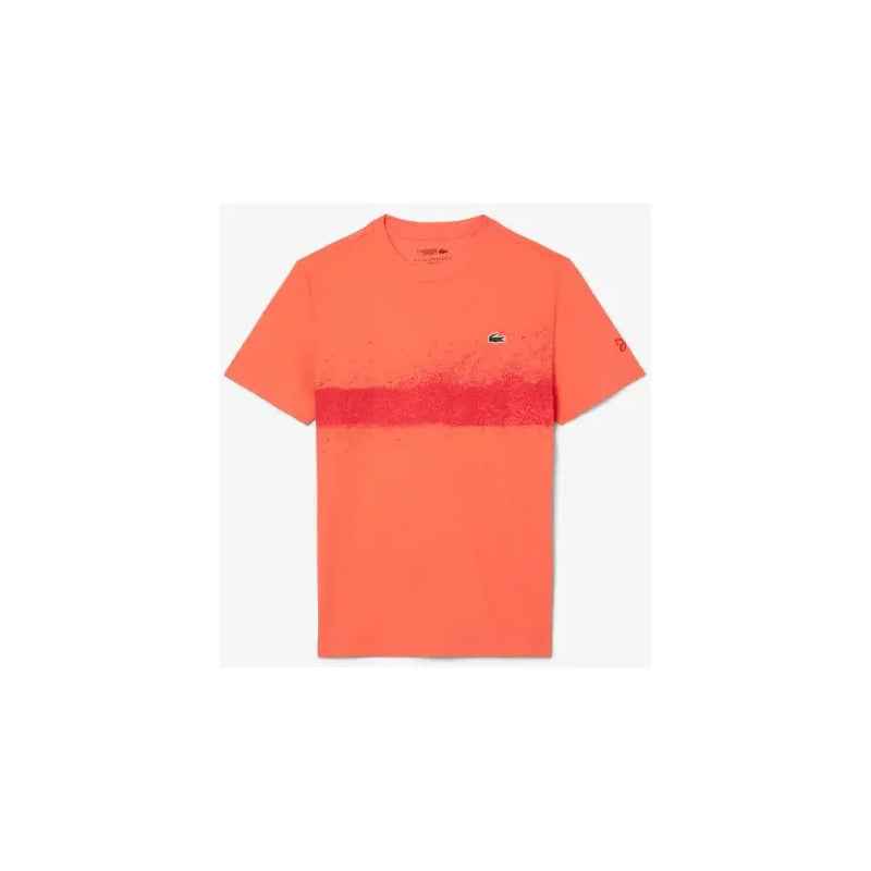 Polera Lacoste Tenis Djokovic Naranja/rojo