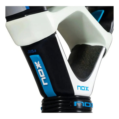 Paleta De Padel Nox Tl10 Quantum 12k 2025 - Tino Libaak Negra Con Azul