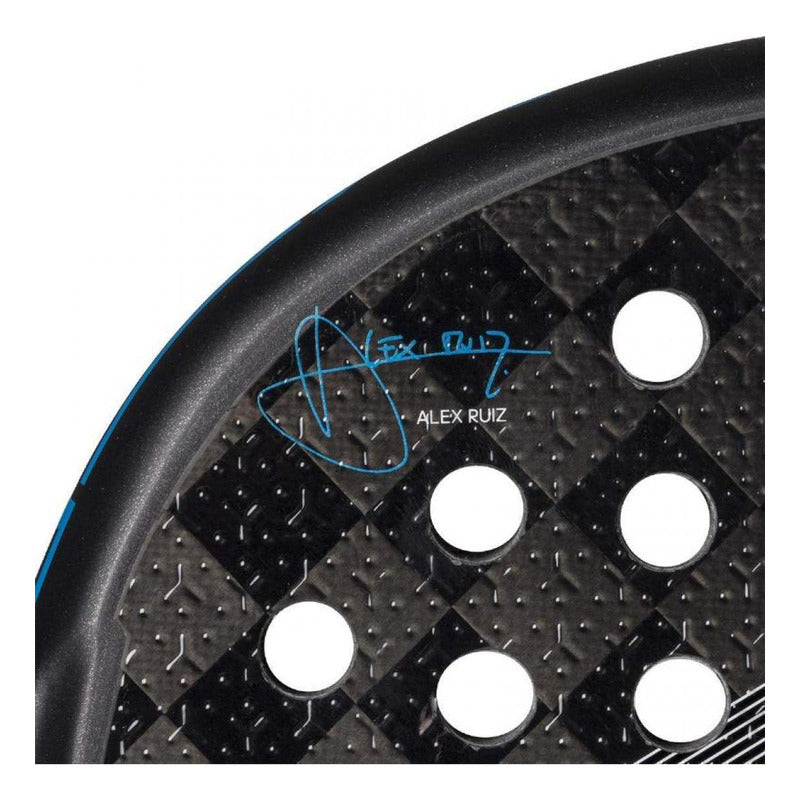 Pala De Padel adidas Adipower Ctrl Multiweight 3.4 2025 Alex Ruiz Color Negro/celeste