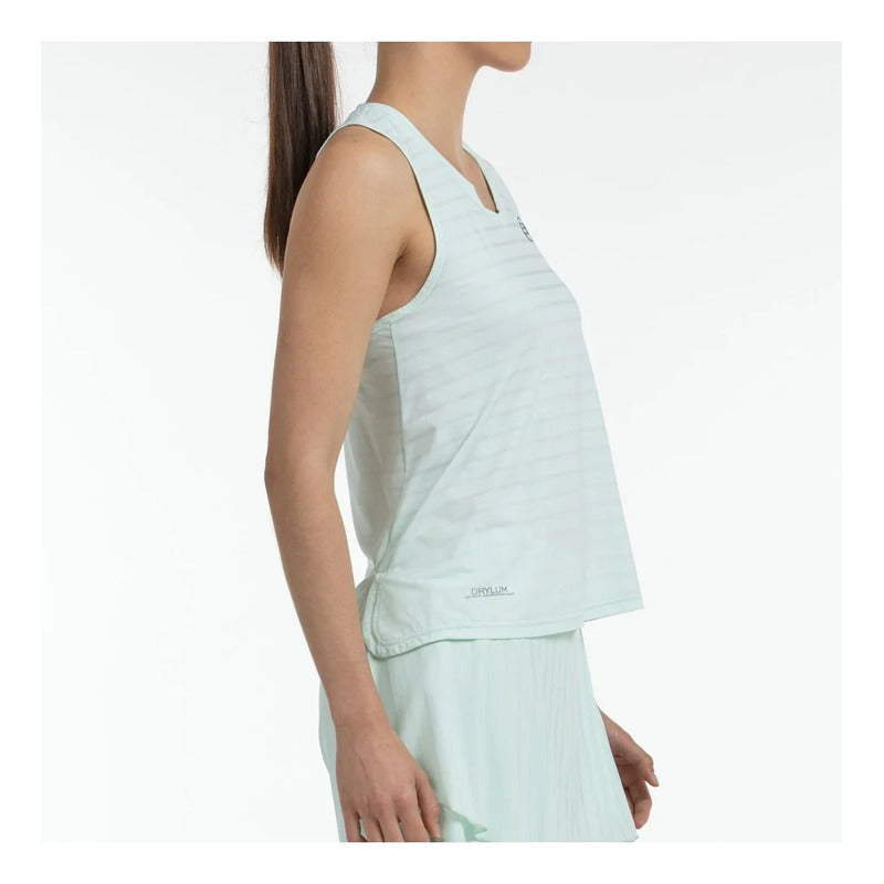 Camiseta Bullpadel Adies Verde Agua Mujer