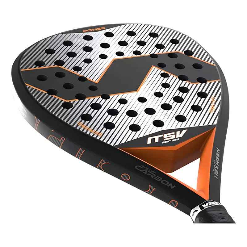 Paleta De Pádel Varlion Hexagon 8.8 2024 Color Negro/naranja