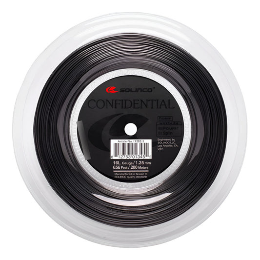 Rollo De Cuerda Solinco Confidential 1.25 - 200m