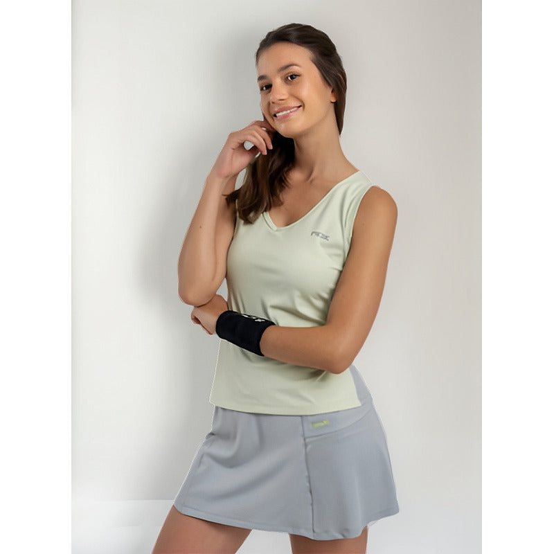 Polera Nox Pro Tirantes Mujer Lily Green