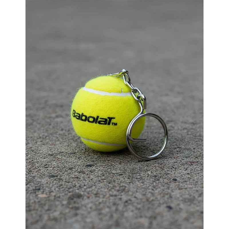 Llavero De Regalo Con Pelota De Tenis, Pelota De Fieltro, Color Amarillo
