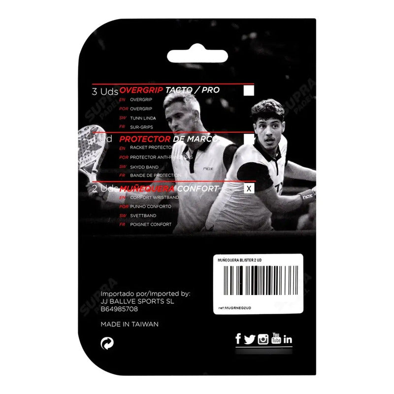 Muñequera Nox Pro Series Accesories (somos Tenis Cuarta)