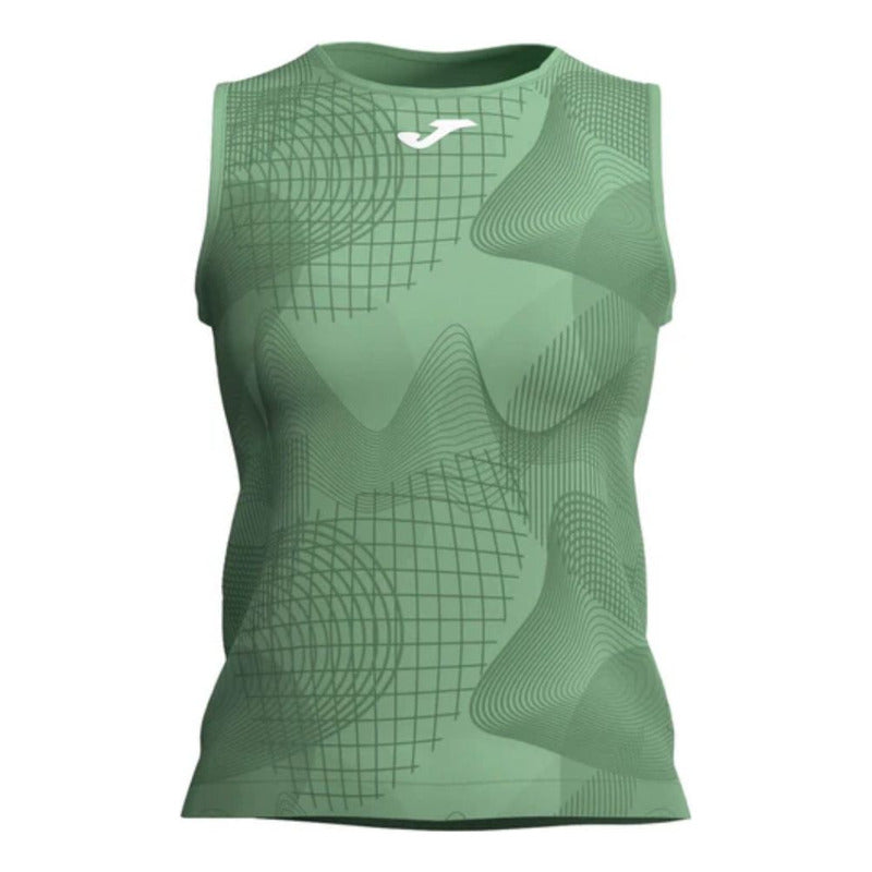 Polera Joma Challenge Tank Top Turquesa