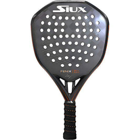 Paleta De Pádel Siux Fenix Pro 5 Black Leo Augsburger Eva - Tenis y Padel Cuarta