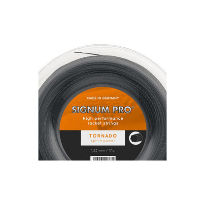 Cuerda Negra Signum Pro Tornado De 1,23 Mm, Rollo De 200 Metros