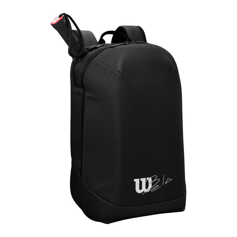 Mochila Wilson Bela Padel Negro Con Compartimiento Térmico
