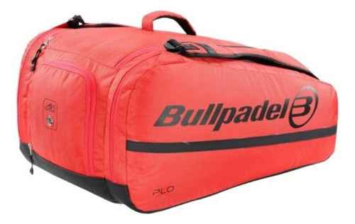 Bolso Paletero Bullpadel Xplo Nylon Dobby Thermo Resistente Color Rojo