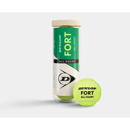 Tarro Pelotas Tenis Dunlop Fort X 3 Amarillo