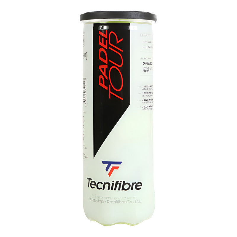 Pelota De Padel Tour Tecnifibre 3 Unidades