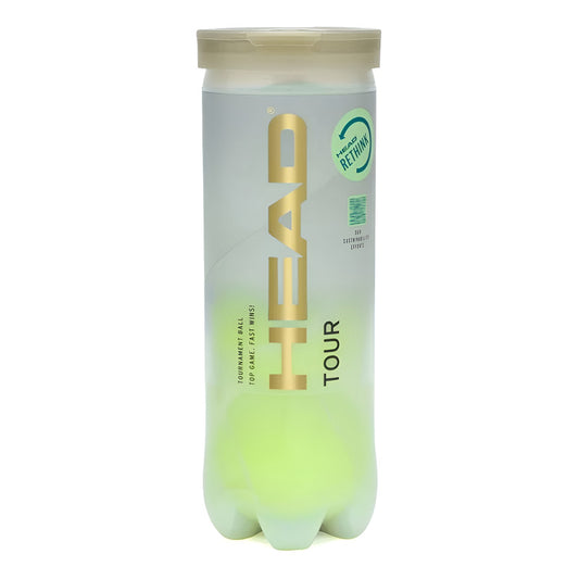 Pelota De Tenis Head Tour Tube Con 03 Pelotas