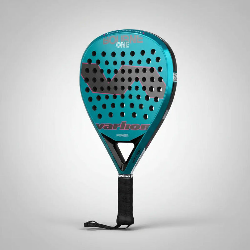 Pala Pádel Varlion Bourne One Azul Petróleo Diamante Potente