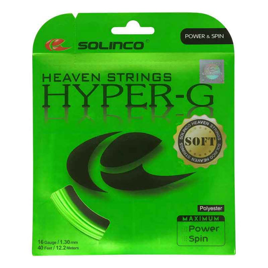 Set de Cuerdas Solinco Hyper-G Soft 1.30 - 12.2 metros