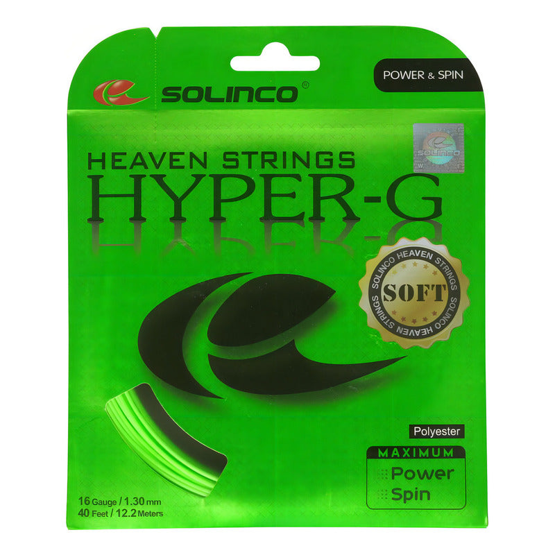 Set de Cuerdas Solinco Hyper-G Soft 1.30mm 12.2m