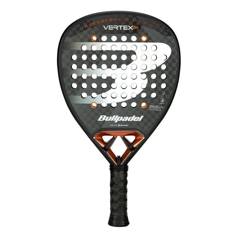 Pala Bullpadel Vertex 04 25 2025 Juan Tello Color Negro