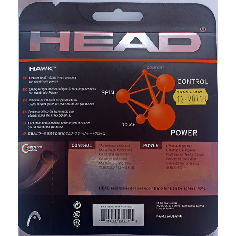 Cuerda Head Hawk 1.3 Mm, 12 Metros